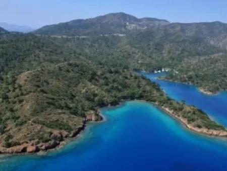 Seaside 4500M2 Suitable Land For Sale In Alavara Neighborhood Of Datça District