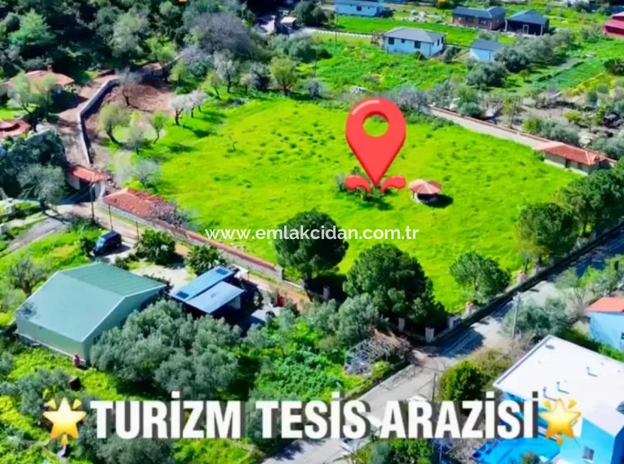 Marmaris İlçesi Söğüt Köyünde Denize 150 Metre 10000M2  Satılık Arsa.turizm Alanı İçerisinde Kamp Karavan Kamping Alanı Olarak Kullanılabilir.